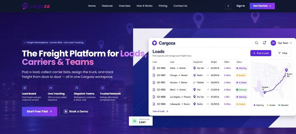 Cargoza Online Project